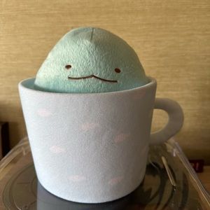 Sumikko Gurashi Blue Dinosaur Tokage Cup 11” Plush